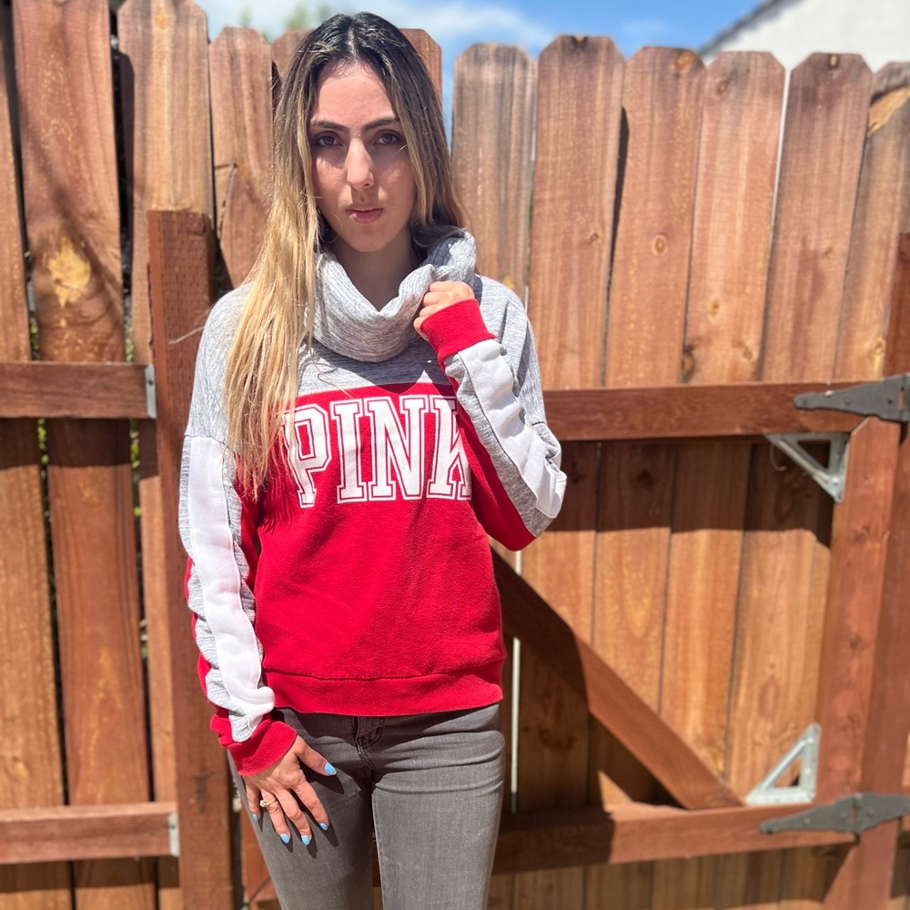 Red Pullover Sweater by PINK
